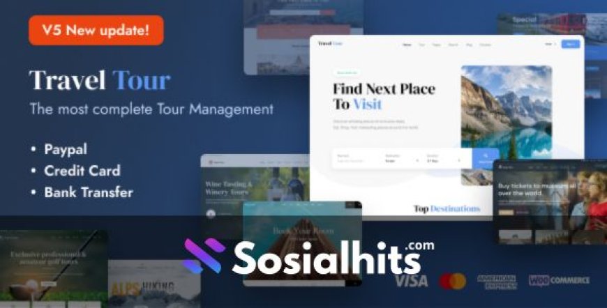 Travel Tour v5.2.5 - Tour Booking, Travel Booking Theme