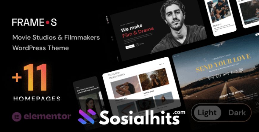 Frames v1.5.2 - Movie Studios & Filmmakers WordPress theme