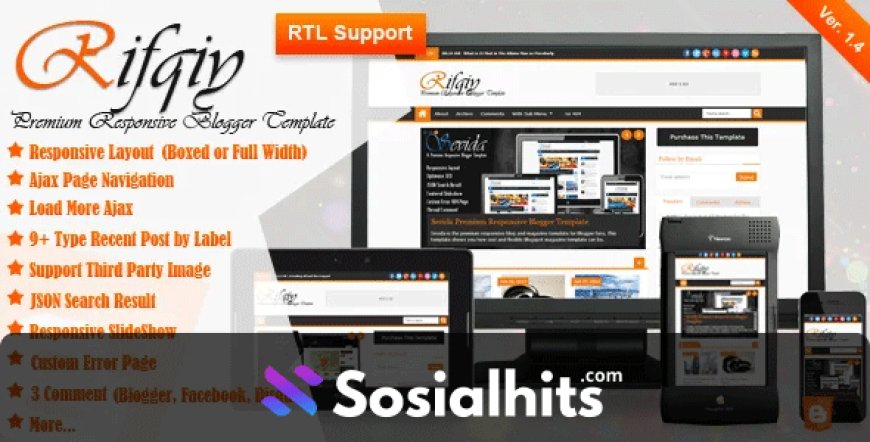 free download Rifqiy blogger template