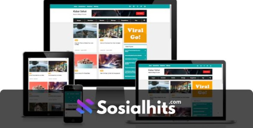 Viral Go Plus Kabar Sehat Responsive Blogger Template free download