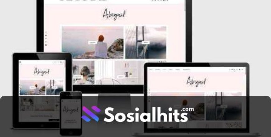 Abigail Blogger Template Free Download latest Version