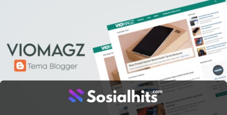 VioMag Blogger Template Free Download for a Professional Blogging Experience