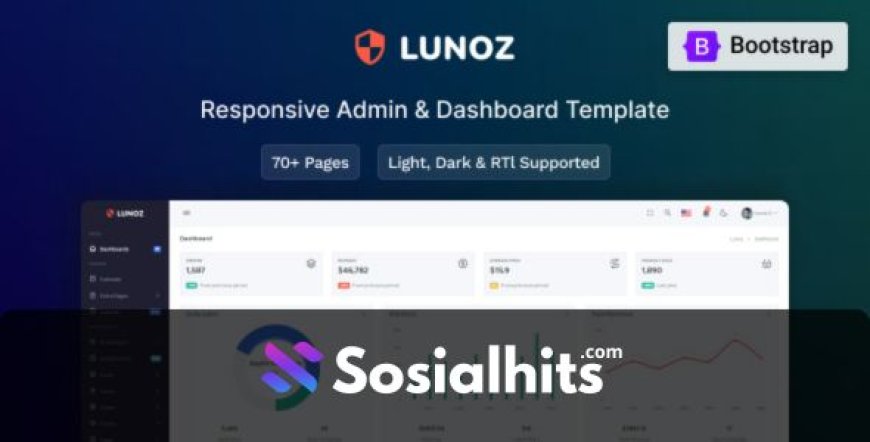 Lunoz v2.0 - Admin & Dashboard Template