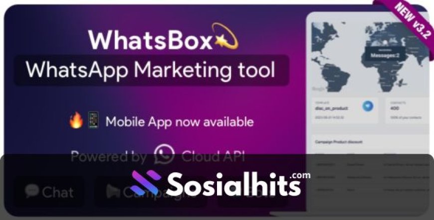 WhatsBox - The WhatsApp Marketing - Bulk Sender, Chat, Bots, SaaS v3.5.1