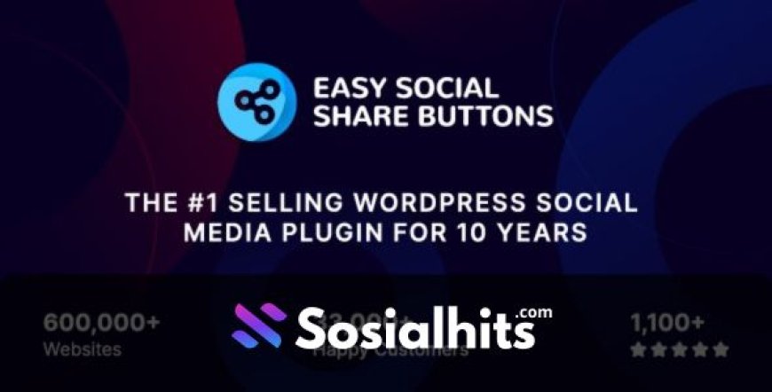 Easy Social Share Buttons for WordPress v10.1