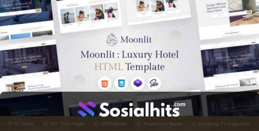 Moonlit - HTML Hotel Template