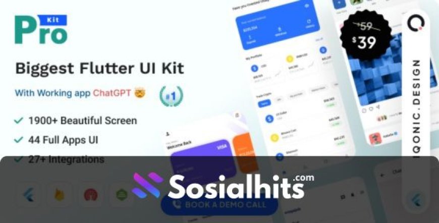 ProKit v7.0 - Best Selling Flutter UI Kit