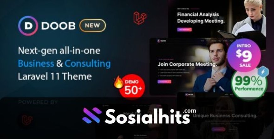 Doob - Laravel 11 - Business & Consulting Bootstrap 5 Template