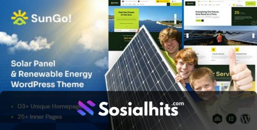 Sungo - Ecology & Solar Energy WordPress Theme