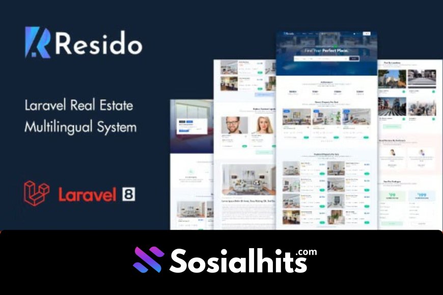 Resido - Laravel Real Estate Multilingual System