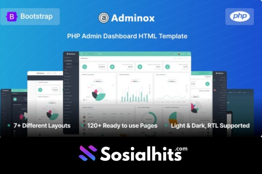 Download Adminox - PHP Admin & Dashboard Template