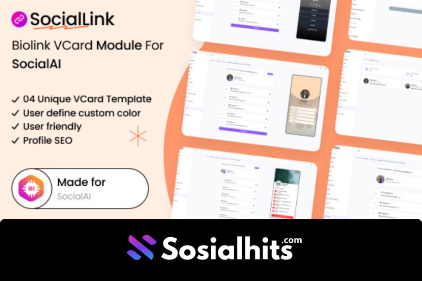 SocialLink - Biolink VCard Module For SocialAI v1.0