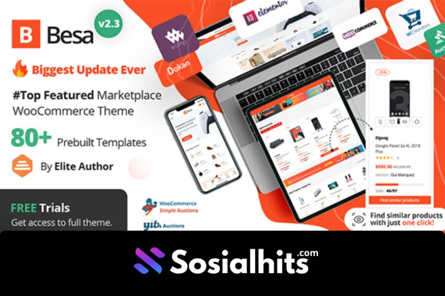 Besa - Elementor Marketplace WooCommerce Theme v2.3.6