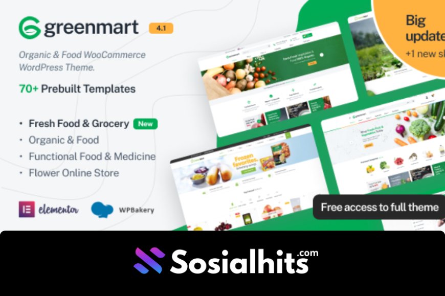 GreenMart - Organic & Food WooCommerce WordPress Theme v4.1.22