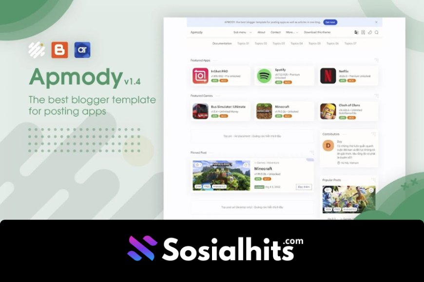 Download Apmody Template V1.4 Full Original for Free.
