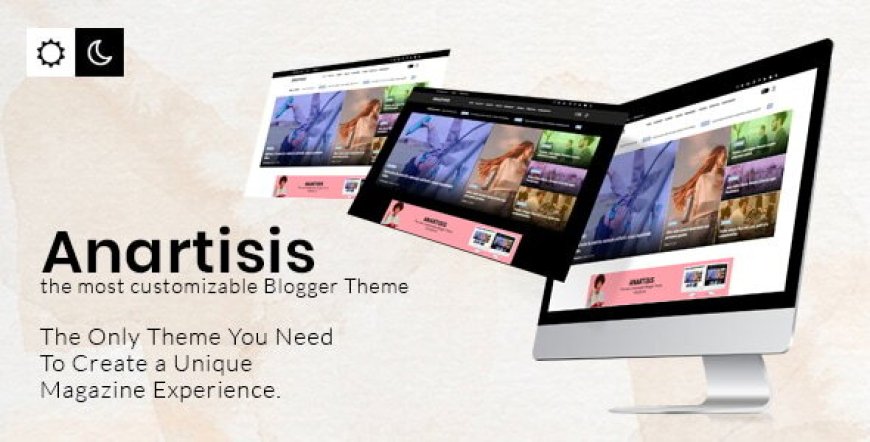 Anartisis v2.0.0: News Magazine Blogger Theme