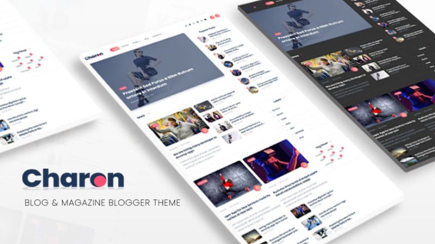 Charon v1.2.1: Premium Blog & Magazine Blogger Template - Review and Download Guide