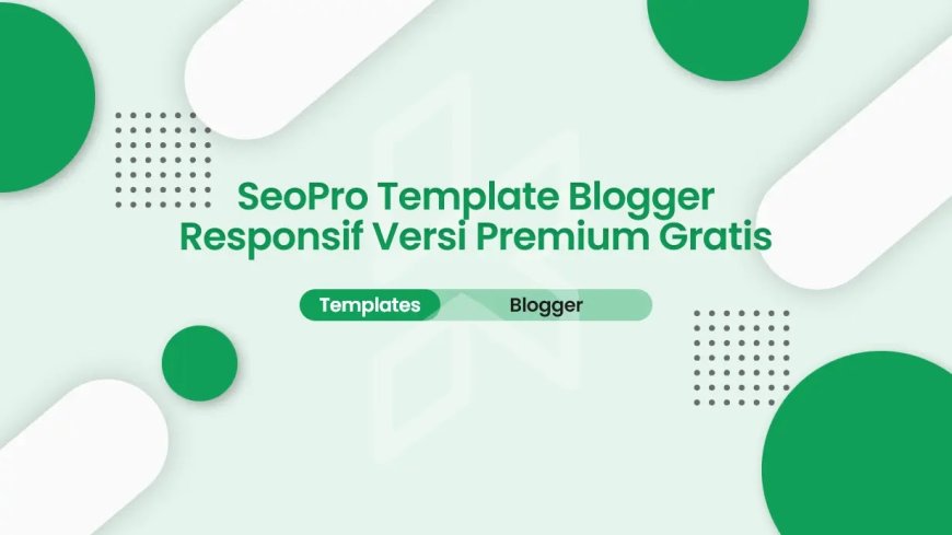 SEOPro Responsive Blogger Template - Review and Free Download