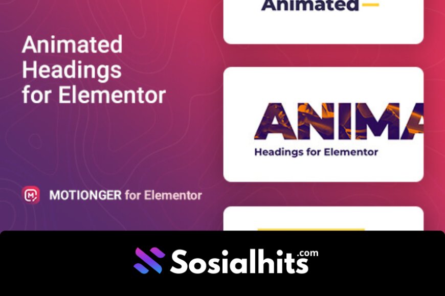 Motionger Animated Heading for Elementor v2.0.4