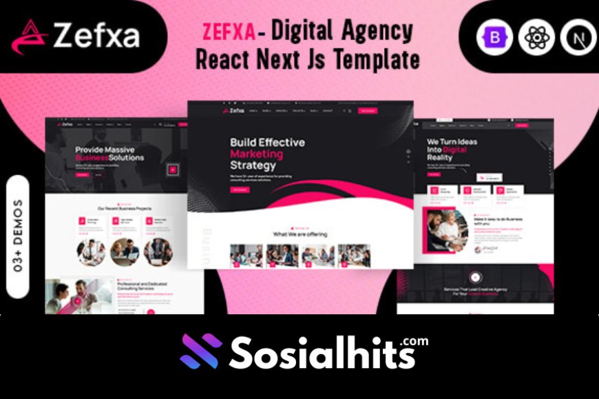 Zefxa v1.0 - Digital Agency React Next Js Template