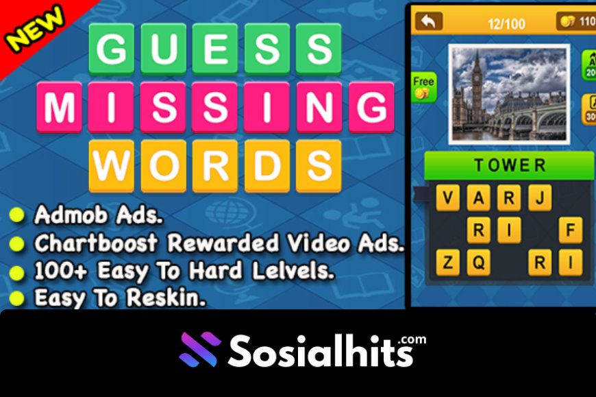 Word Guessing Game for Kids + Guess Missing Word Game + Android Games - 25 November 2024