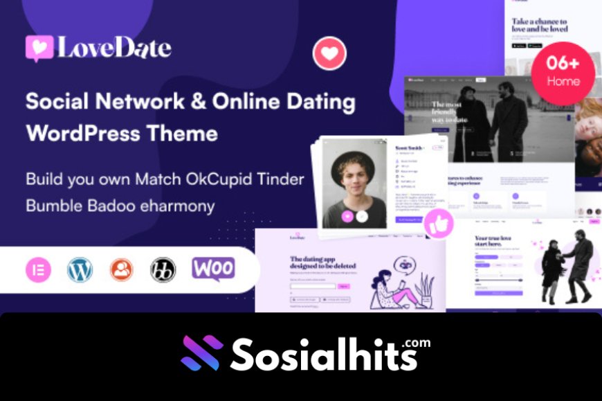 LoveDate - Social Dating Network WordPress Theme v3.1.4