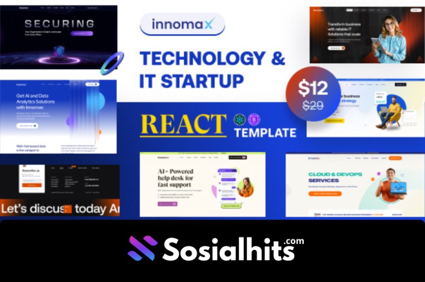 Innomax - Technology & IT Startup React Template