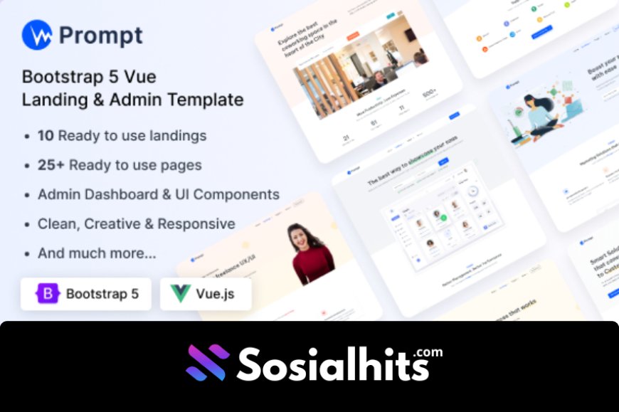 Prompt - Modern & Multipurpose Vue Template