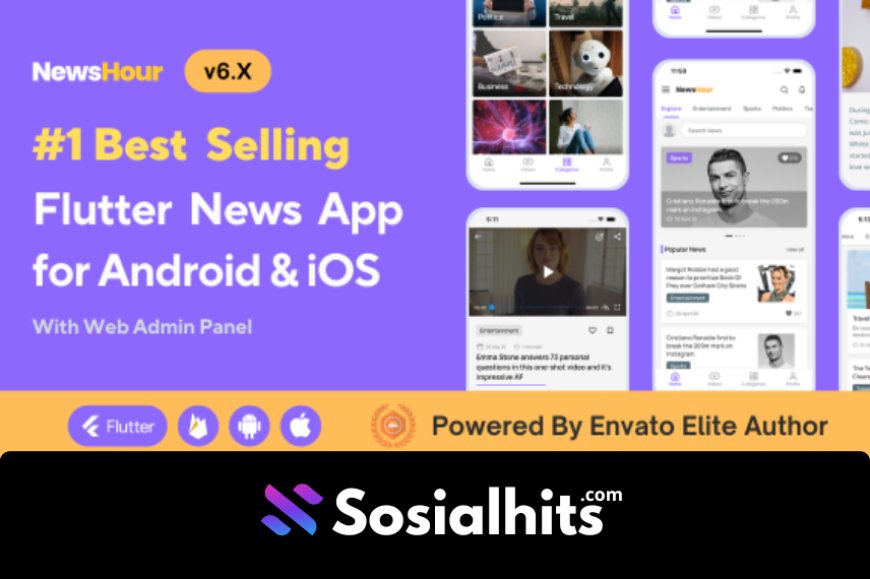 News Hour - Flutter News App for Android & iOS with Admin Panel v6.0.2