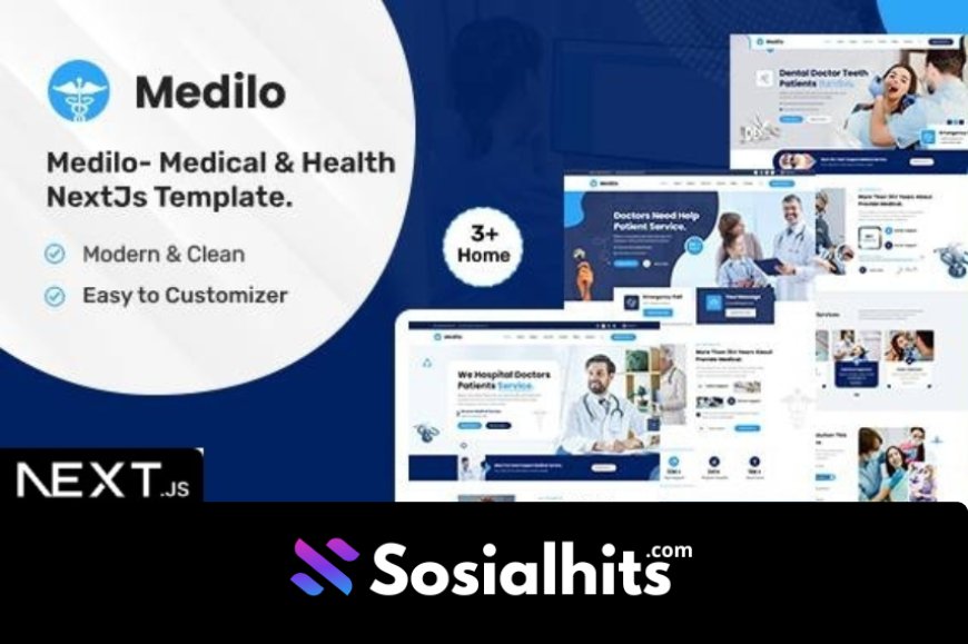 Next Js Template - Medilo Medical & Health Care