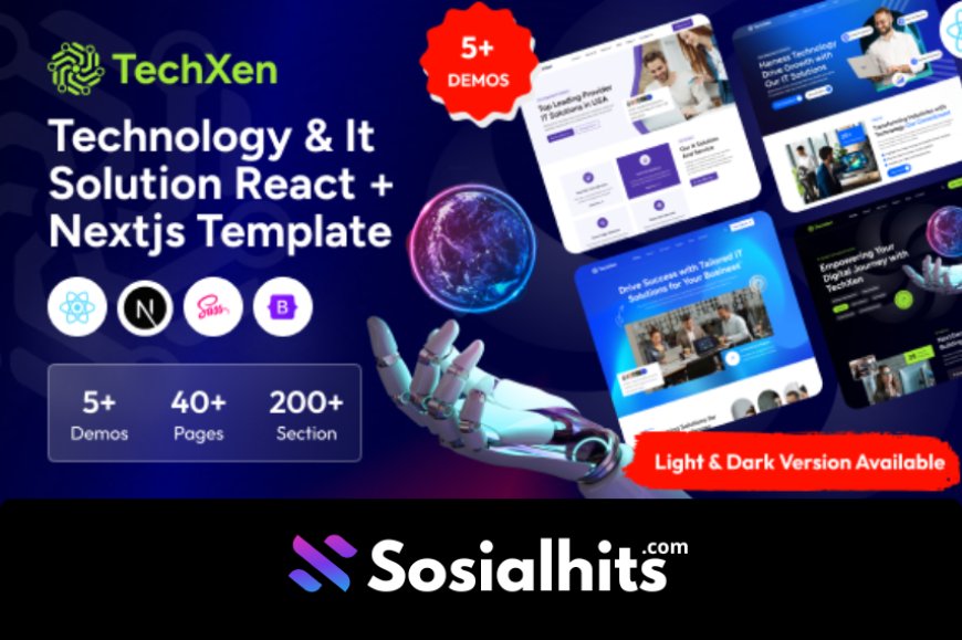 Next JS Template - Techxen Technology & It Solution React