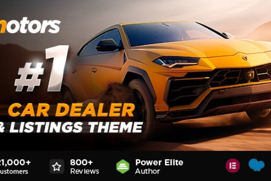 Motors v5.6.53 - Car Dealer, Rental & Listing WordPress theme