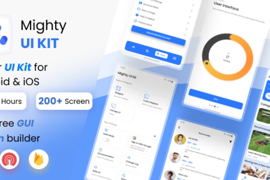 MightyUIKit Review – The Ultimate Flutter 3.x UI Kit with Screen Builder