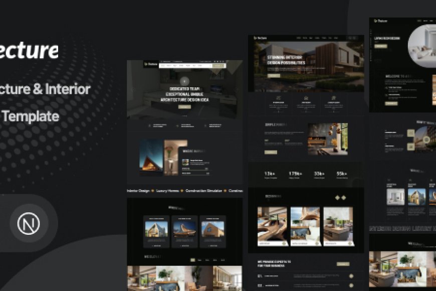 Tecture - Architecture & Interior React Next.js Template A Modern Solution for Designers