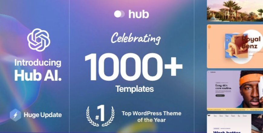 Hub v5.0.6 - Responsive Multi-Purpose WordPress Theme