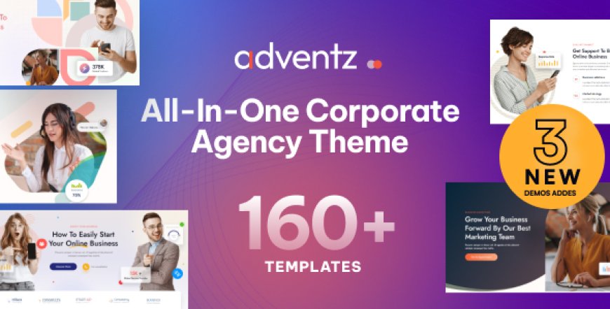 Adventz - Corporate Business WordPress Theme v2.0.2