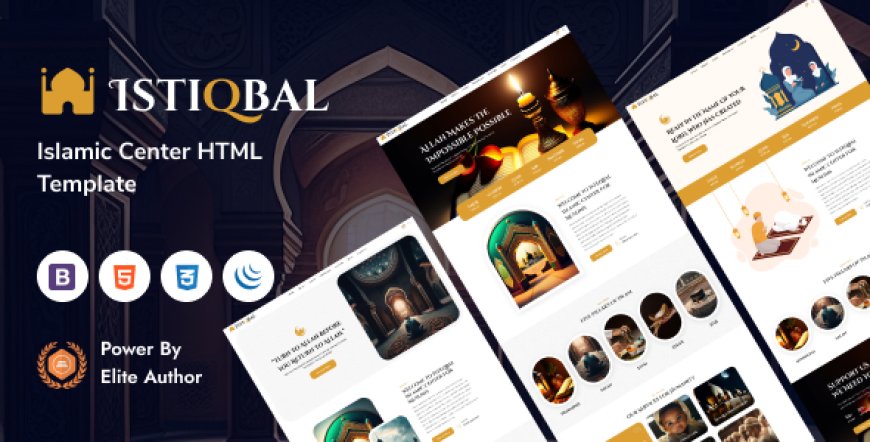 HTML5 Template - Istiqbal Islamic Centre & Mosque