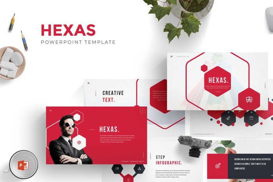 Hexas PowerPoint Template Review: A Sleek & Modern Presentation Solution