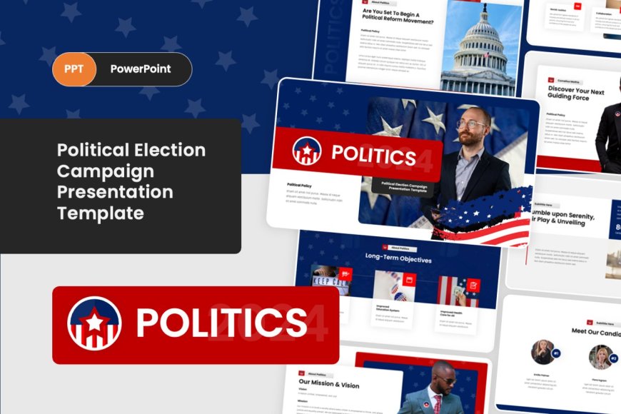 Politic PowerPoint Presentation Template Review: A Professional Touch for Political Presentations