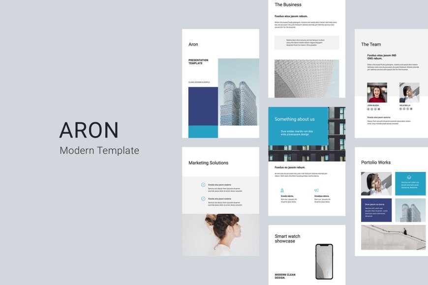 Aron A4 Vertical PowerPoint Template Review: A Unique & Professional Presentation Format