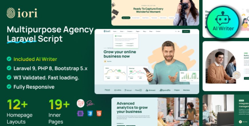 Iori v1.10.0 – The All-in-One Business Website for Companies, Agencies, and Startups