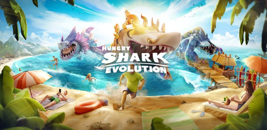 Hungry Shark Evolution v12.7.5 MOD APK – Dive into Shark Chaos with Unlimited Fun